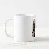 Mug Conception de patch brodé d'orignal 'Roam Free' (Gauche)