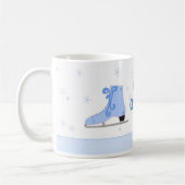 Mug Conception de patinage de la Reine des Glaces (Gauche)