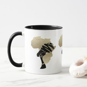 Mug Conception de patrimoine afrocentrique • L'Afrique