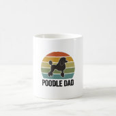 Mug Conception de Père Caniche Vintage Sunset Amoureux (Centre)