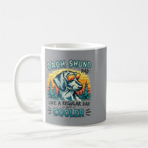 Mug Conception de père de teckel amateur de chiens