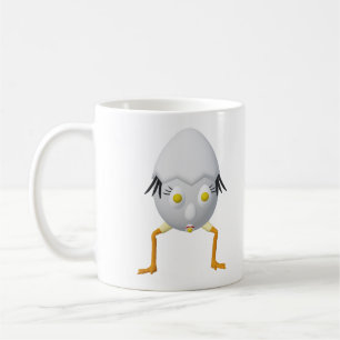 Mug Conception de personnage d'œuf fantaisiste RG & RA