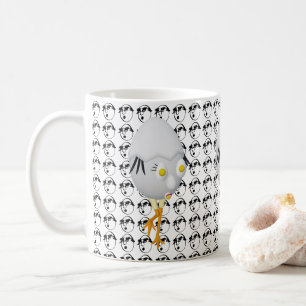 Mug Conception de personnage d'œuf fantaisiste RG & RA