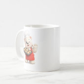 Mug Conception de personnage d'ours adorable Pero (Devant gauche)