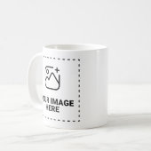 Mug Conception de photo préférée de signature (Devant gauche)