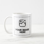 Mug Conception de photo préférée de signature (Gauche)