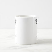 Mug Conception de phrase parfaite pour professeur de g (Centre)