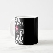 Mug Conception de pickleball unique pour les femmes fi (Devant gauche)