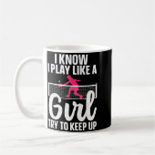 Mug Conception de pickleball unique pour les femmes fi (Gauche)