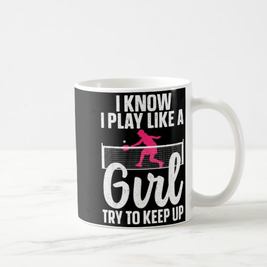 Mug Conception de pickleball unique pour les femmes fi (Droite)