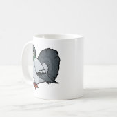 Mug Conception de pigeon (Devant gauche)