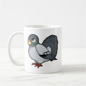 Mug Conception de pigeon (Gauche)