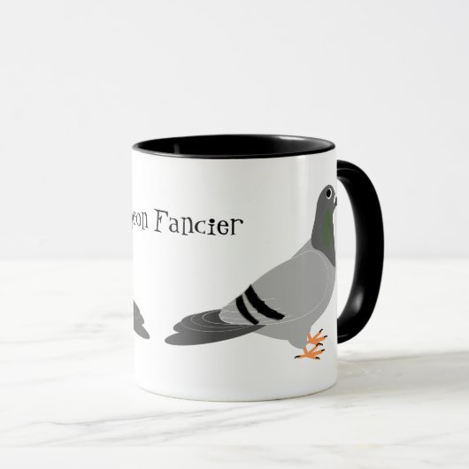 Mug Conception de pigeon (Devant droit)