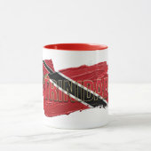 Mug Conception de pinceau de peinture de Trinité | Fie (Centre)