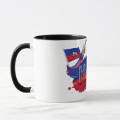 Mug Conception de pinceau de peinture haïtienne | Fier (Gauche)