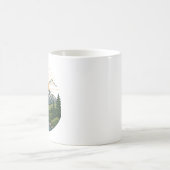 Mug Conception de plein air d'aventure naturelle (Centre)