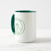 Mug Conception de Portland Orégon (Devant gauche)
