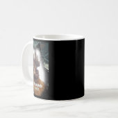 Mug Conception de poulet absolument pas drôle Sarcasme (Devant gauche)