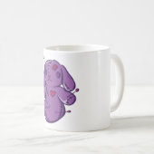 Mug Conception de poupée lapin vaudou mignonne et effr (Devant droit)