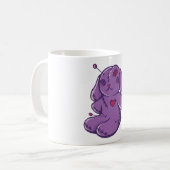 Mug Conception de poupée lapin vaudou mignonne et effr (Devant gauche)