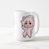 Mug Conception de poupée mignonne “en cours de réalisa (Devant droit)