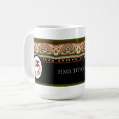 Mug Conception de première classe de Titanic (Devant gauche)