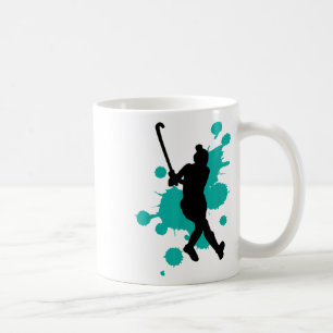 Mug Conception de projection de couleur de joueur de h