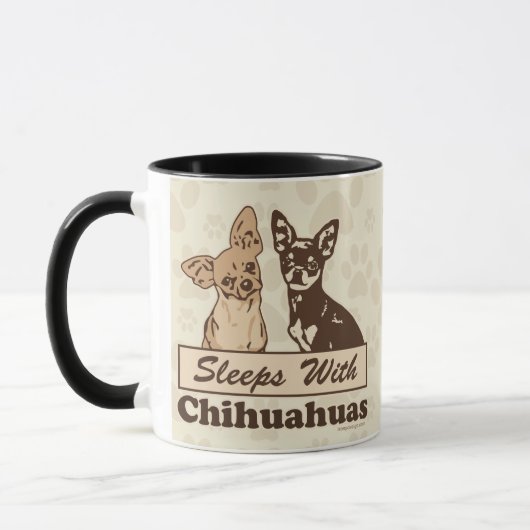 Mug Conception de propriétaires de chiwawas (Gauche)
