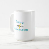 Mug Conception de raccordement électrique - (Devant gauche)
