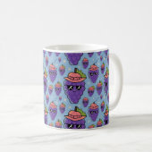 Mug Conception de raisin drôle et unique (Devant droit)