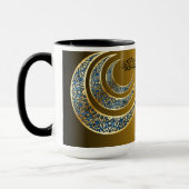 Mug Conception de Ramadan Mubarak – Beau Croissant Isl (Gauche)