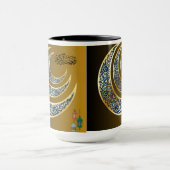 Mug Conception de Ramadan Mubarak – Beau Croissant Isl (Centre)