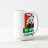 Mug Conception de recharge de batterie d'introverti pa (Devant droit)