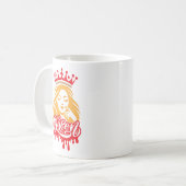 Mug Conception de Reine – Couronne Royale Élégante (Devant gauche)