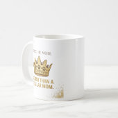 Mug Conception de reine Frenchie Maman mieux que la ma (Devant gauche)