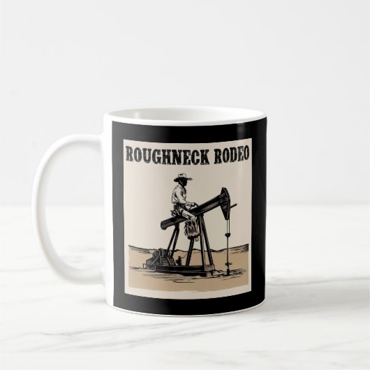 Mug Conception de rodéo de cheval de pompage Cowboy, c (Gauche)
