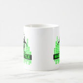 Mug Conception de rythme de Hardstyle (Centre)