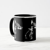 Mug Conception de Schutzhund de dobermann (Devant gauche)