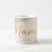 Mug Conception de script de luxe minimal Maman (Centre)