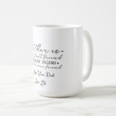 Mug Conception de script de tribut de père sincère (Devant droit)