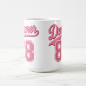 Mug Conception de script élégant Dreamer 88 (Centre)