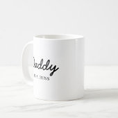 Mug Conception de script pour la fête des pères avec l (Devant gauche)