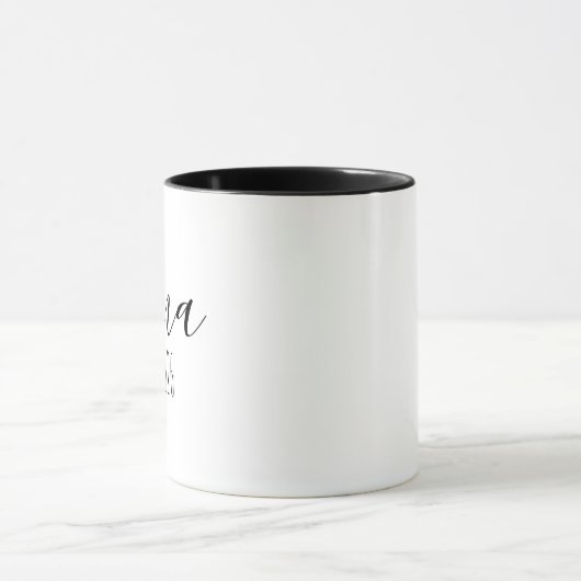 Mug Conception de script pour l'année de Minimalist Ma (Centre)