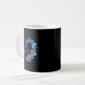Mug Conception de sensibilisation à la prévention du c (Devant gauche)