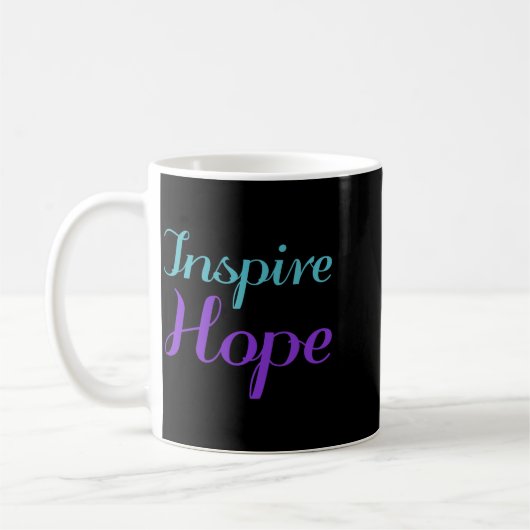 Mug Conception de sensibilisation à la prévention et à (Gauche)