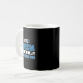 Mug Conception de sensibilisation à l'alopécie pour un (Devant gauche)