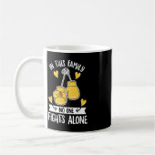Mug Conception de sensibilisation au cancer chez les e (Gauche)