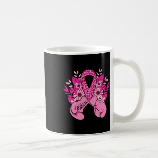 Mug Conception de sensibilisation au cancer du sein Bo (Droite)