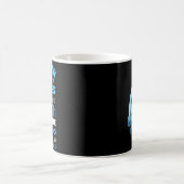 Mug Conception de sensibilisation au diabète arc-en-ci (Centre)