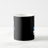Mug Conception de sensibilisation au diabète Blue Ribb (Centre)
